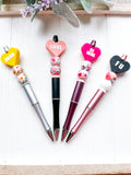 Valentines Day Beaded Pens